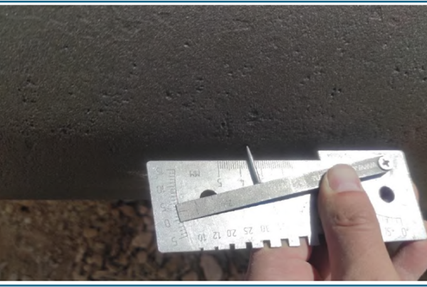 Detection of external corrosion in high dielectric shielding coating buried pipeline